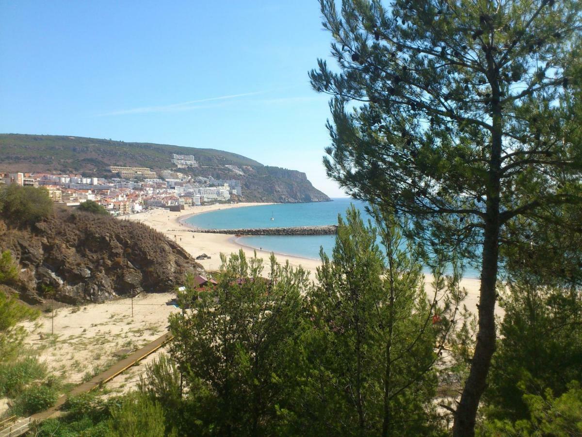 Amazing Beach & Pool Apartment With Garden Sesimbra Esterno foto