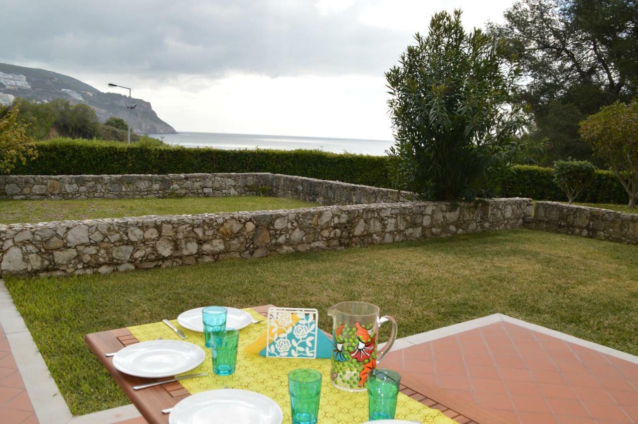 Amazing Beach & Pool Apartment With Garden Sesimbra Esterno foto